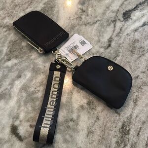 Lululemon dual pouch wristlet